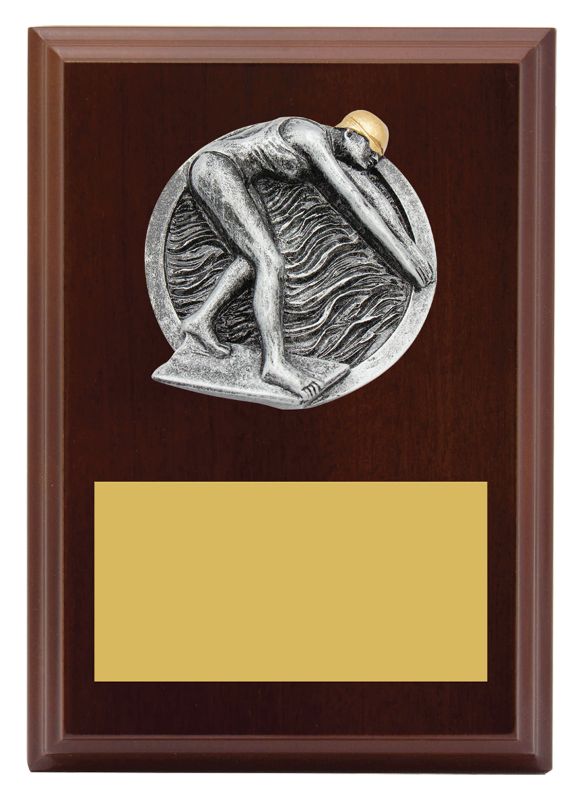 LPF472A Plaque Peak Female Swim 150mm