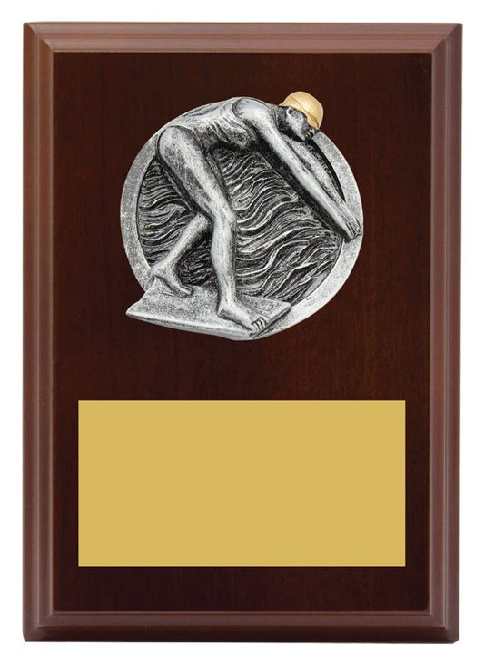LPF472A Plaque Peak Female Swim 150mm