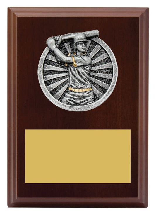 LPF474A Plaque Peak Male Baseball 150mm