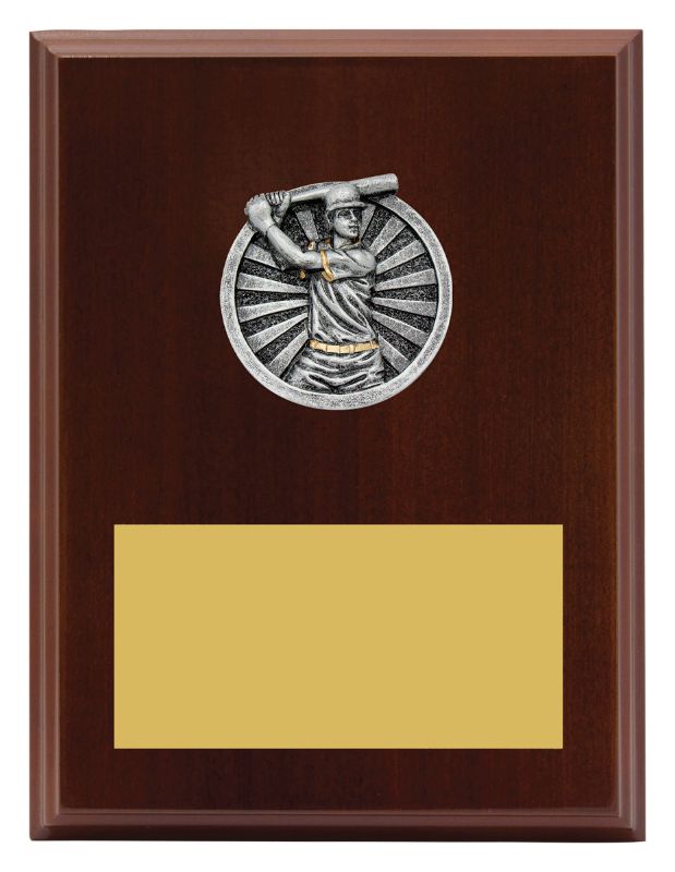 LPF474C Plaque Peak Male Baseball 200mm