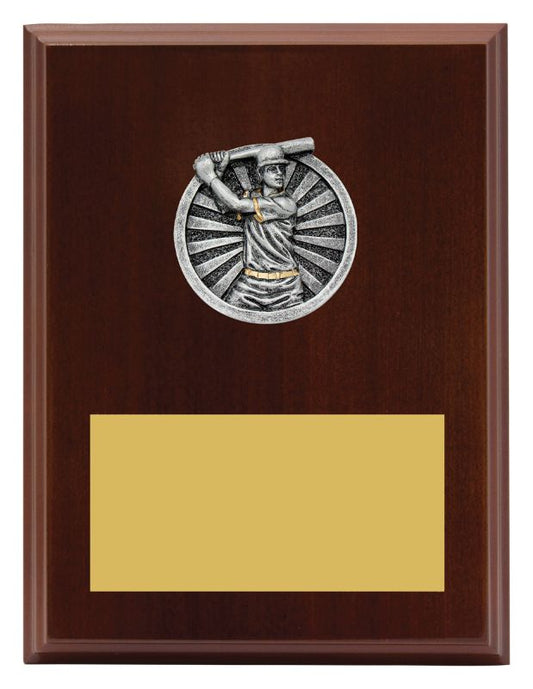 LPF474C Plaque Peak Male Baseball 200mm