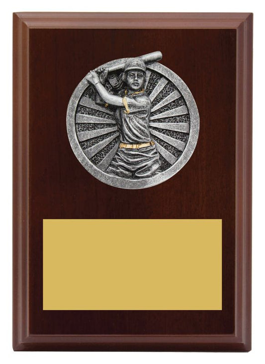 LPF475A Plaque Peak Female Softball 150mm