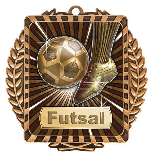 LWM008B Lynx Wreath Futsal Bronze