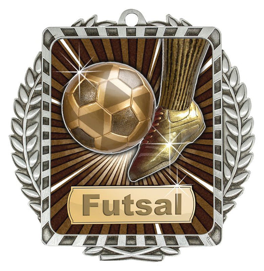 LWM008S Lynx Wreath Futsal Silver