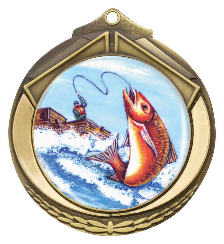 M432G-K77 Fishing Gold Medal 7cm