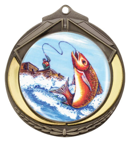 M432S-K77 Fishing Silver Medal 7cm