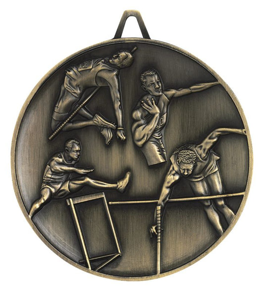 M9358 Heavyweight Track & Field Medal - Male