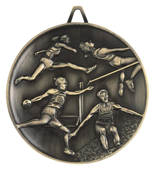 M9359 Heavyweight Track & Field Medal - Female