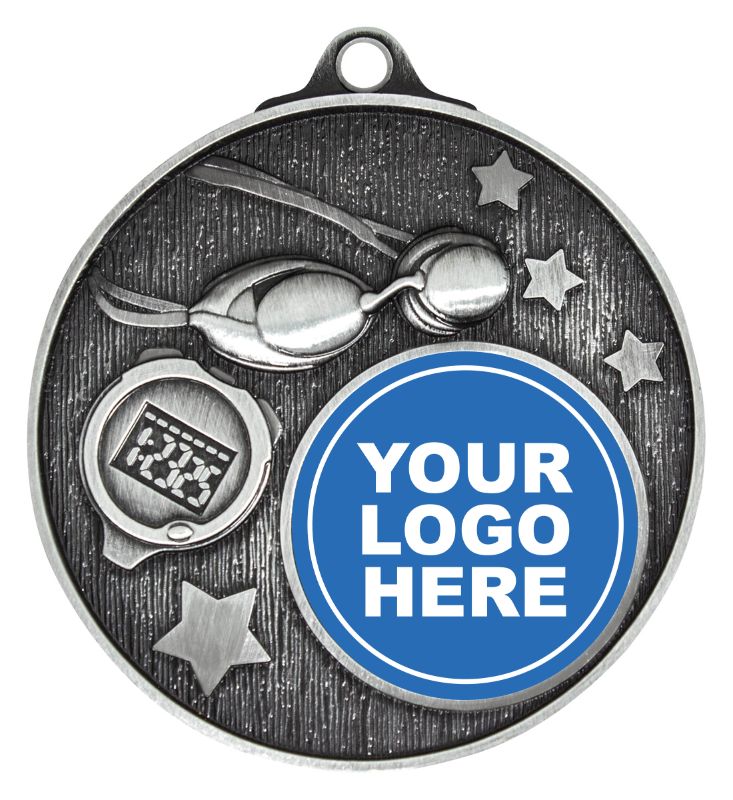 MC602S Club Medal Swimming Silver