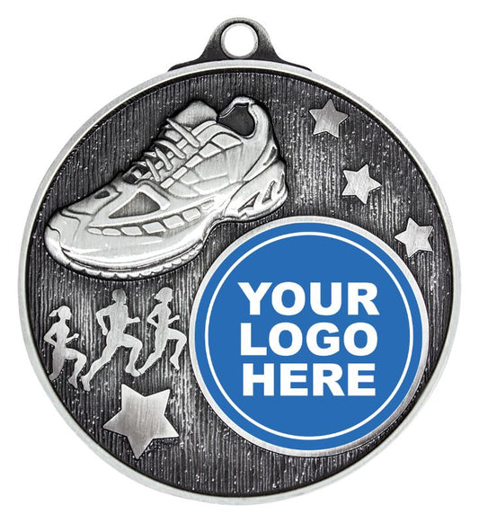 MC625S Club Medal Cross Country Silver