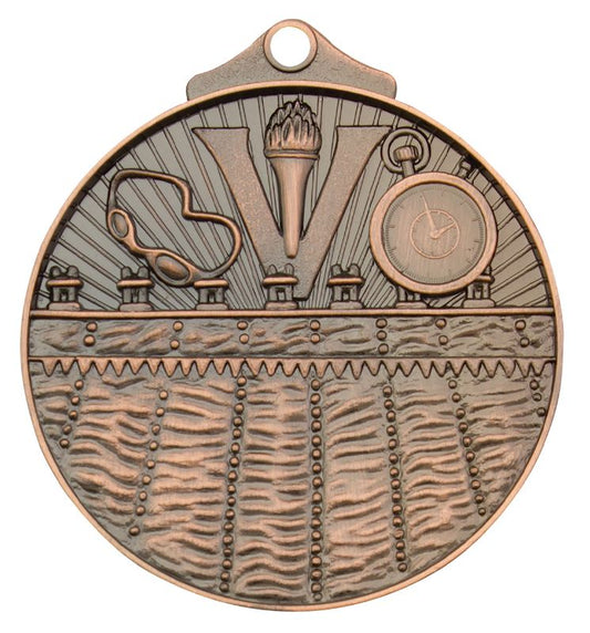 MD902B Swim Medal Bronze