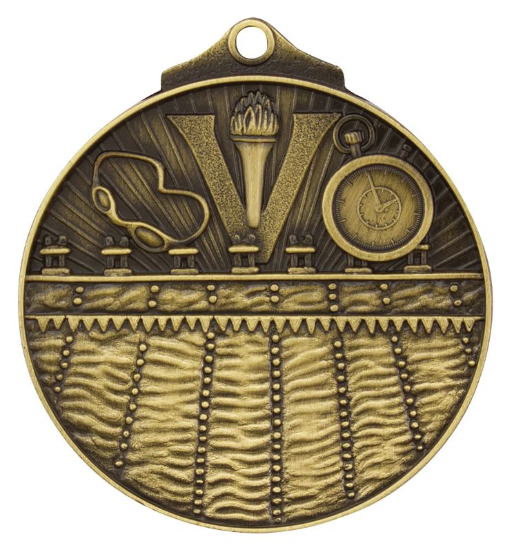 MD902G Swim Medal Gold