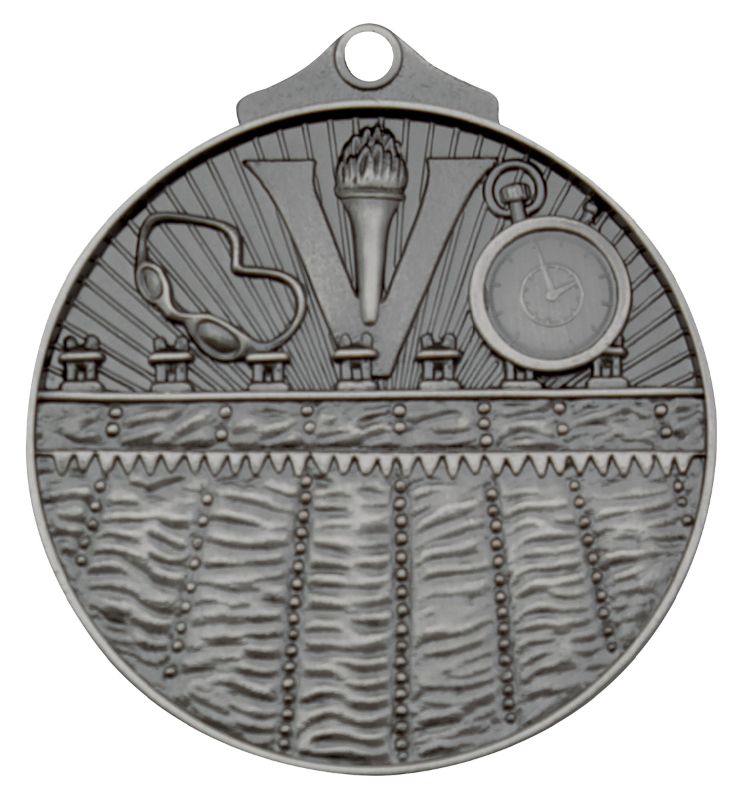 MD902S Swim Medal Silver