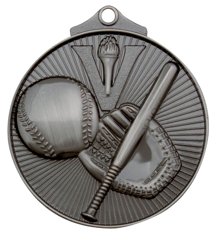 MD903S Baseball / Softball Medal Silver