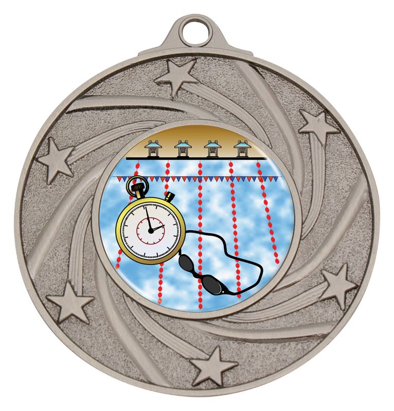 ME150S-K165 Antique Eco Stars Swimming Silver
