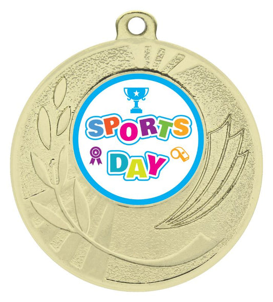 ME307G-S65 Sports Day Medal Gold 5cm
