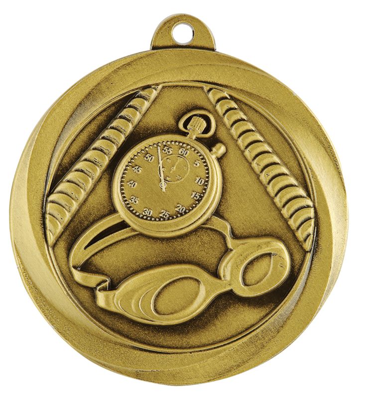 ME902G Swim Econo Medal Gold