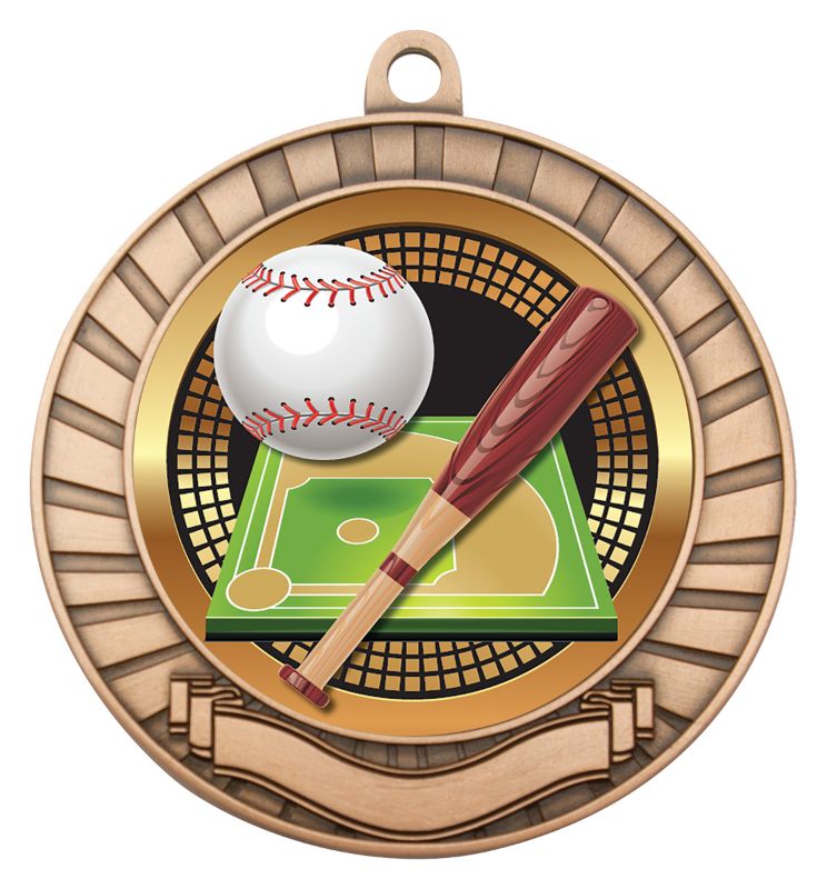 MES233B Eco Scroll Baseball Bronze