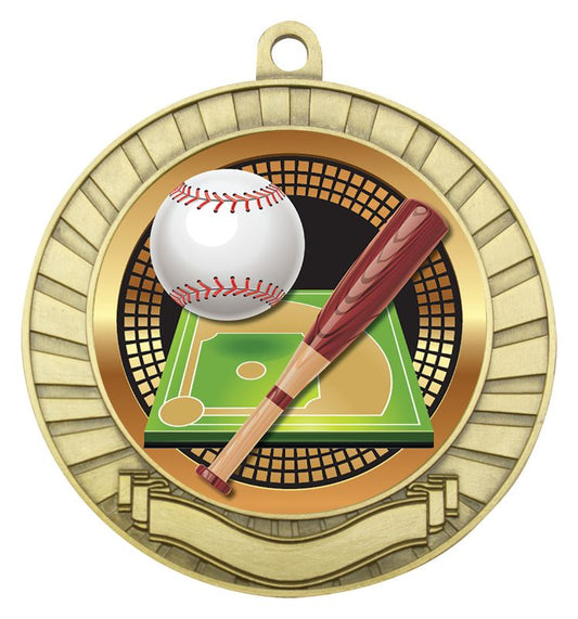 MES233G Eco Scroll Baseball Gold
