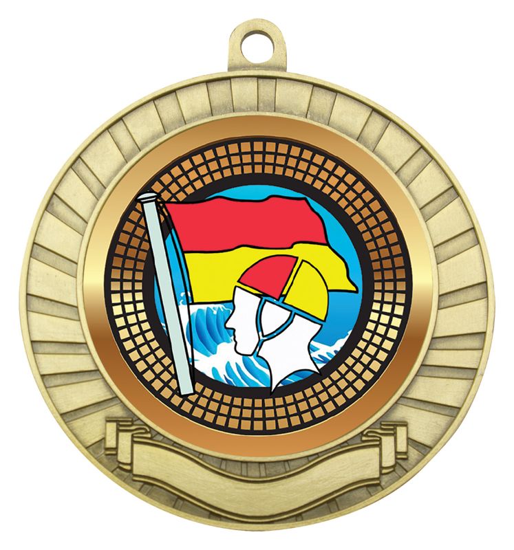 MES258G Eco Scroll Lifesaving Gold