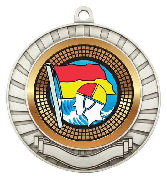 MES258S Eco Scroll Lifesaving Silver