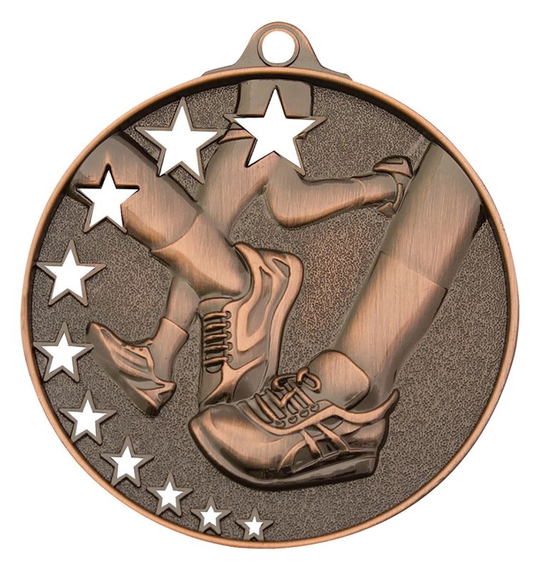 MH901B Running Stars Medal Bronze