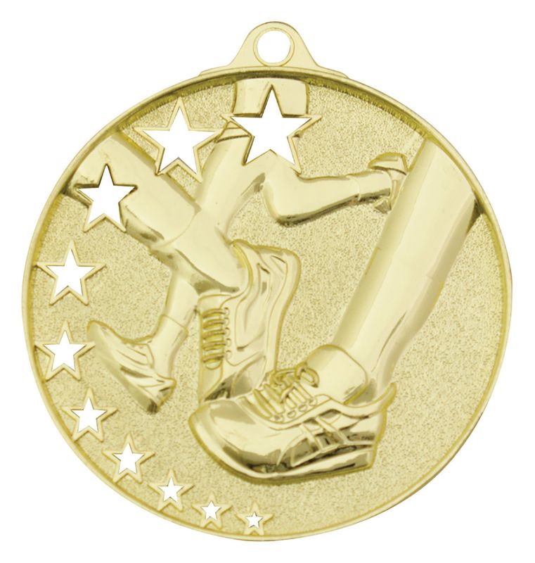 MH901G Running Stars Medal Gold