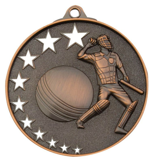 MH910B Cricket Stars Medal Bronze