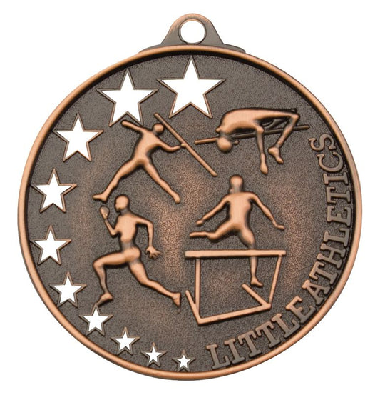 MH941B Little Athletics Stars Medal Bronze