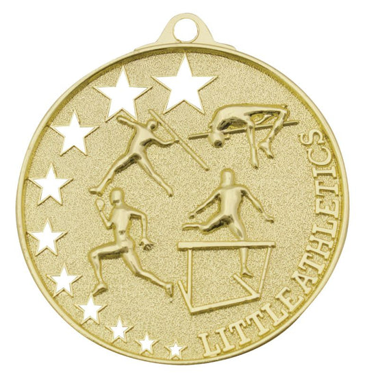 MH941G Little Athletics Stars Medal Gold