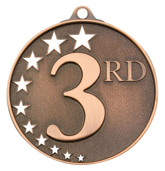 MH953B Third Place Stars Medal Bronze