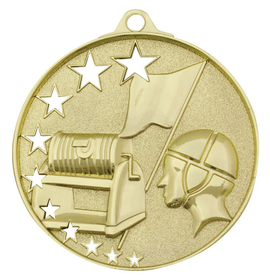 MH958G Lifesaving Stars Medal Gold