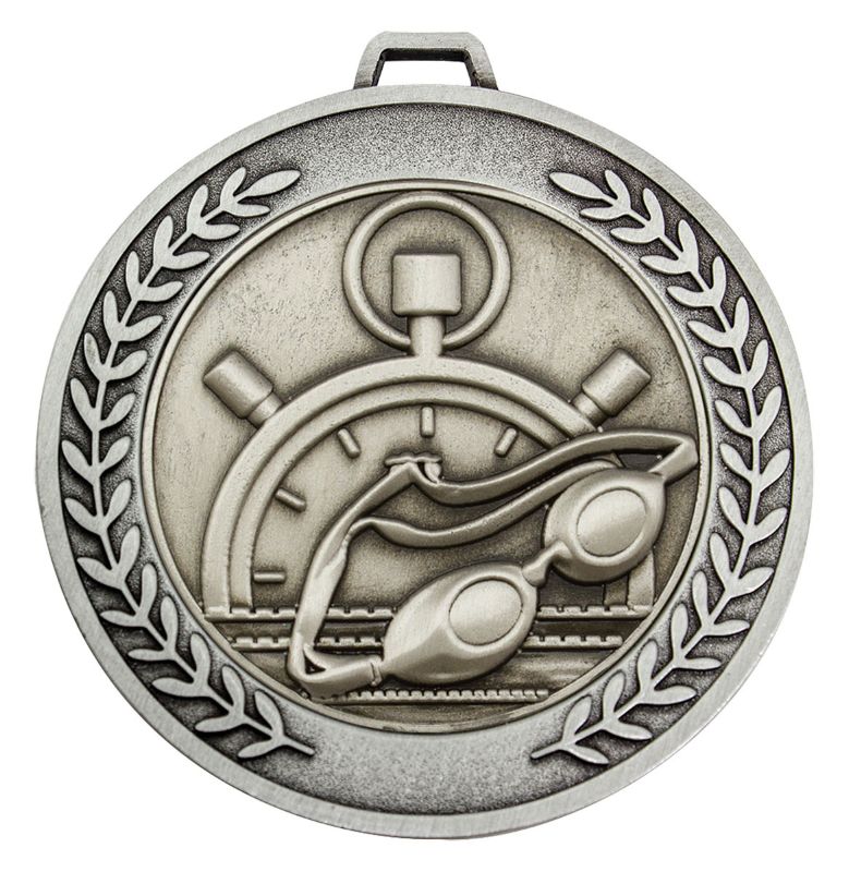MMJ502S Prestige Swim Silver Medal 7cm