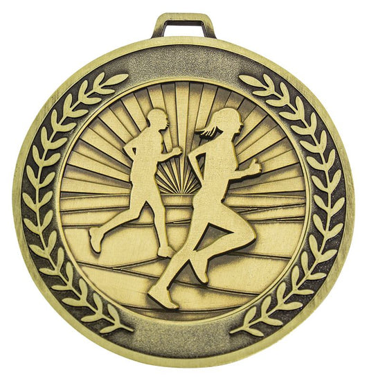 MMJ525G Prestige Cross Country Gold Medal 7cm