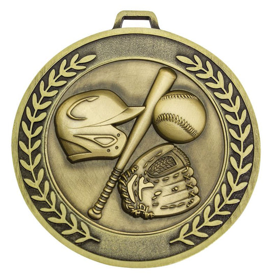 MMJ533G Prestige Baseball / Softball Medal 7cm