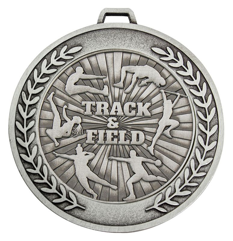 MMJ541S Prestige Track & Field Silver Medal 7cm