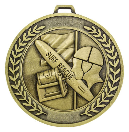 MMJ558G Prestige Lifesaving Gold Medal 7cm