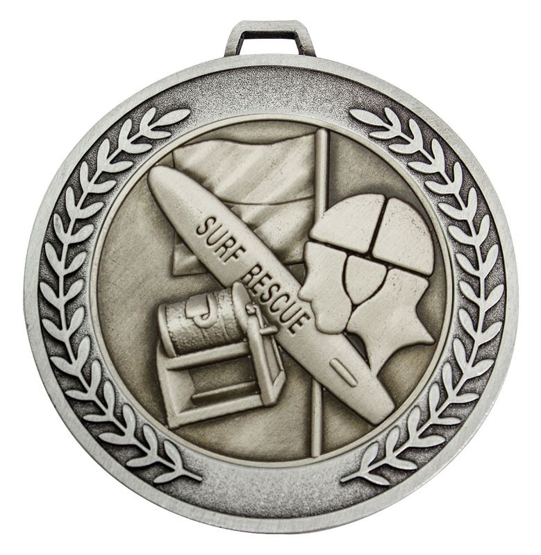 MMJ558S Prestige Lifesaving Silver Medal 7cm
