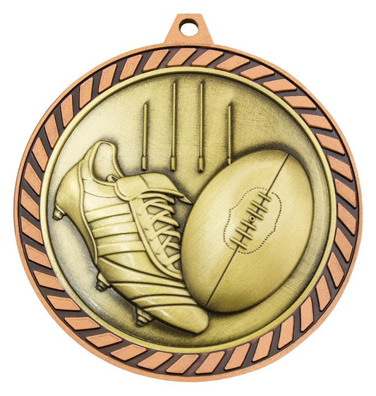 MMV688B Venture Aussie Rules Bronze Medal 60mm