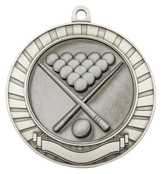 MMY229S Eco Scroll Pool Silver Medal 7cm