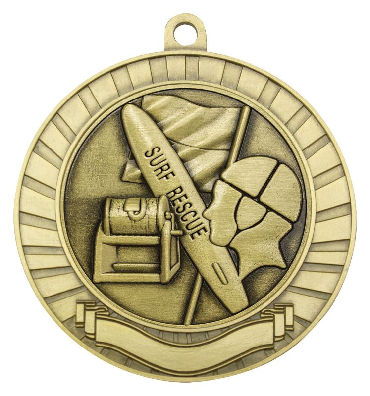 MMY258G Eco Scroll Lifesaving Gold
