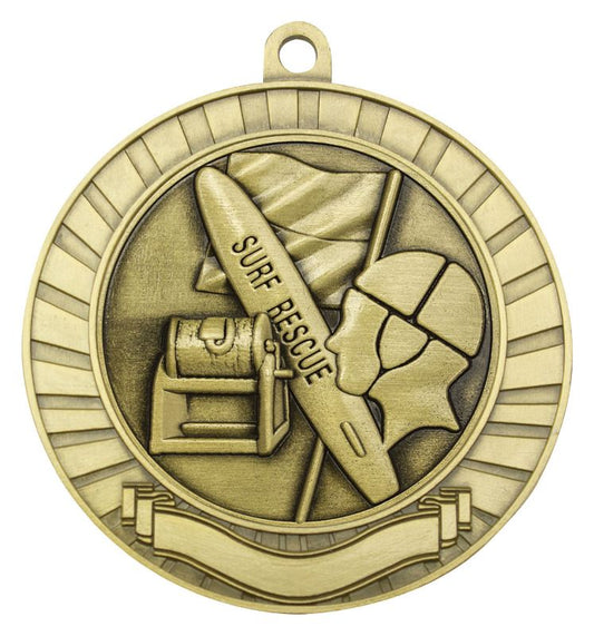 MMY258G Eco Scroll Lifesaving Gold