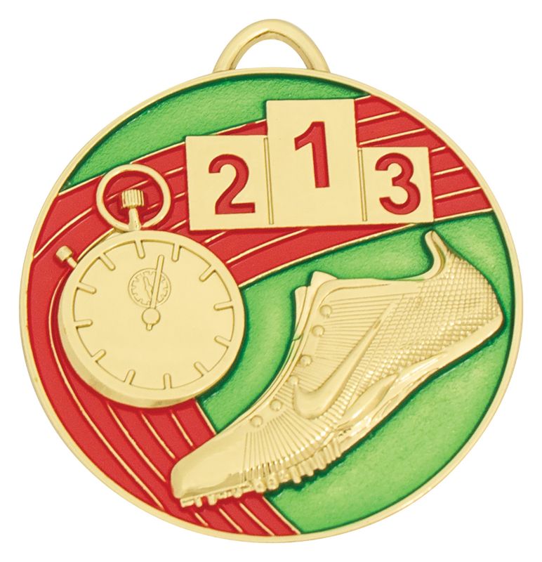 MP047G Track Medal Painted Gold