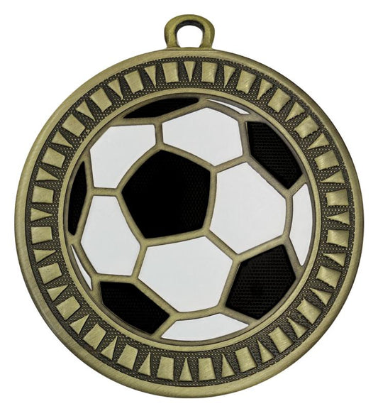MS604G Football Spark Medal 5.5cm