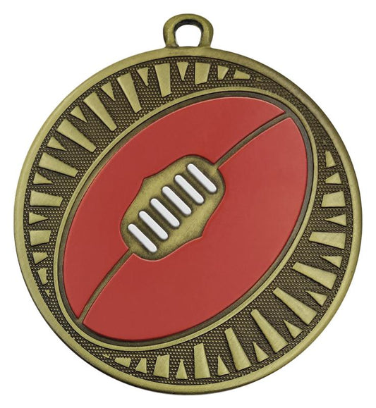 MS612G Aussie Rules Spark Medal 5.5cm