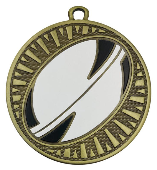 MS613G Rugby Spark Medal 5.5cm