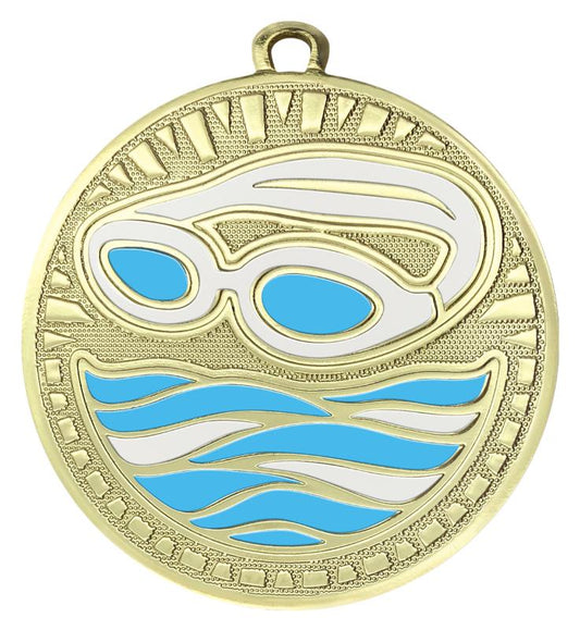 MS702G Swim Spark Medal 5.5cm