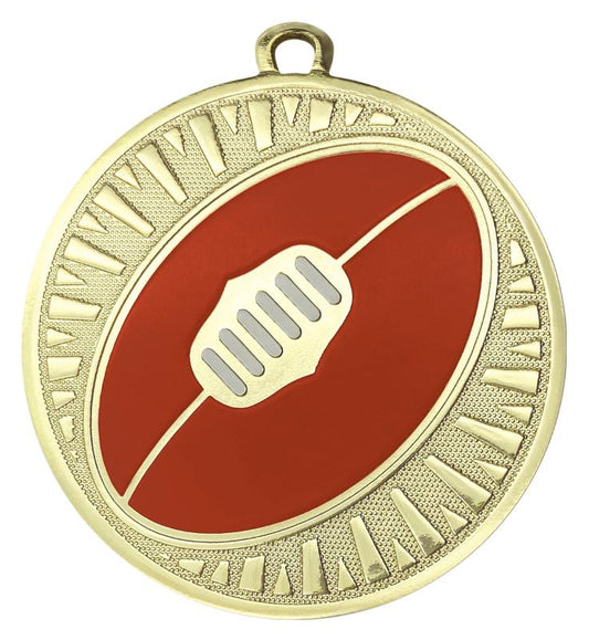 MS712G Aussie Rules Spark Medal 5.5cm