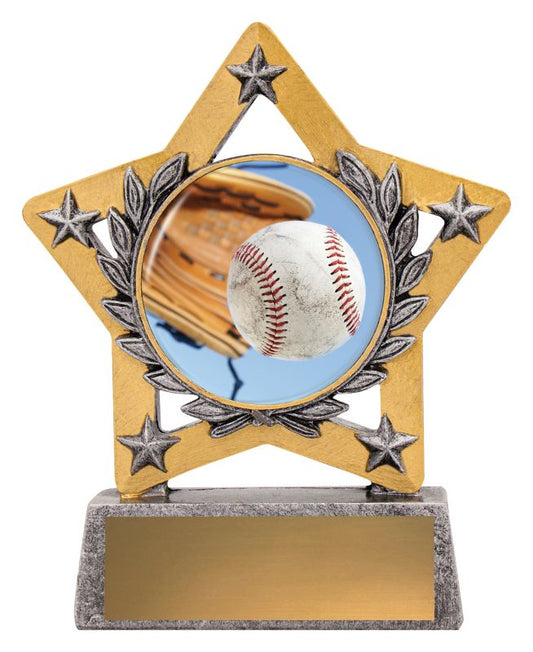 MSC741 Baseball Mini Star Colour 130mm