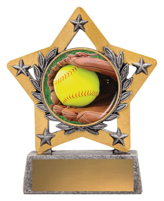 MSC752 Softball Mini Star Colour 130mm